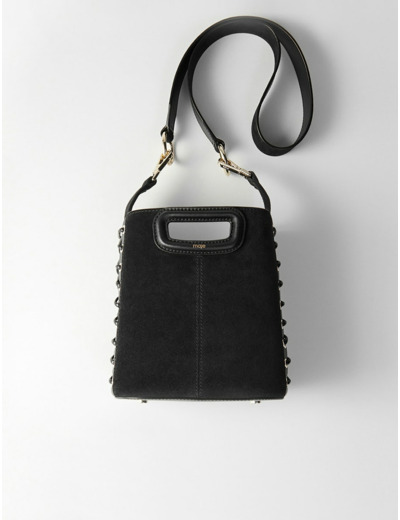 Sac Seau M en suède à lacets
