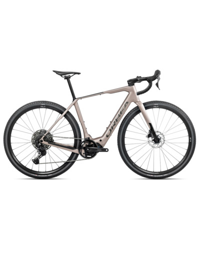 Vélo de gravel électrique DENNA M40 Nickel/Carbone