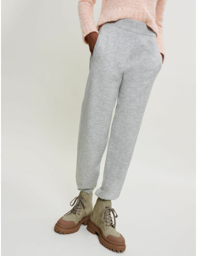 Pantalon de jogging en molleton chiné