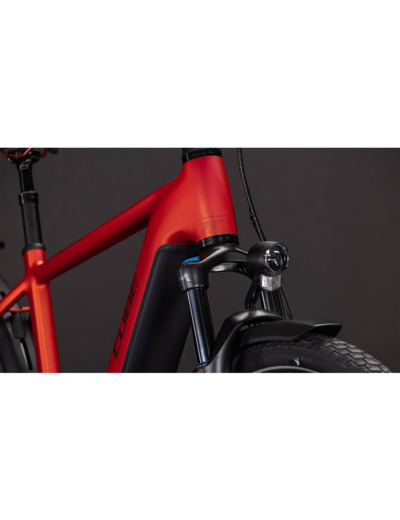 Vélo trekking électrique TOURING HYBRID COMFORT SLX 800 Rouge Chili