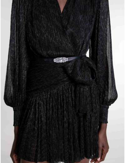 Ceinture fine à strass