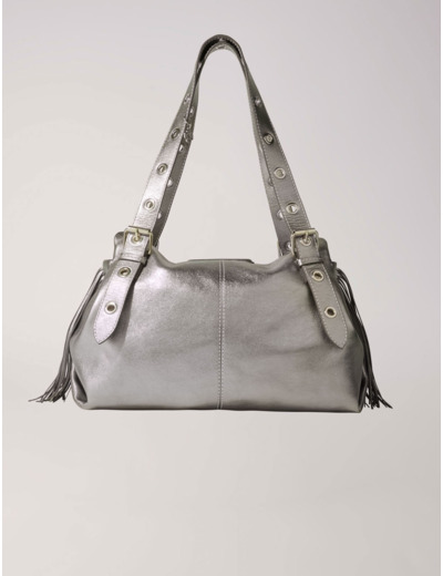 Sac Miss M XL en cuir métallisé