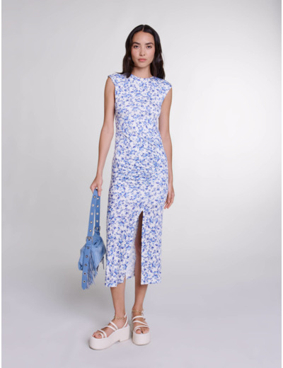 Robe longue imprimée