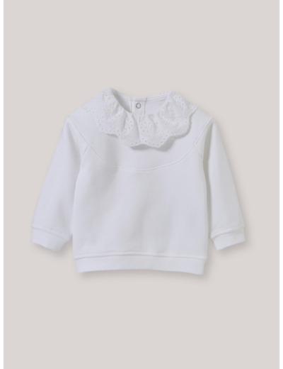 SWEAT COL BRODE