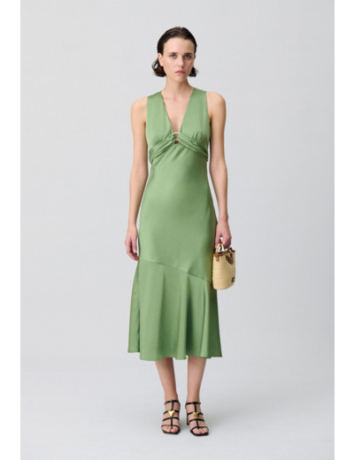 Robe longue fluide