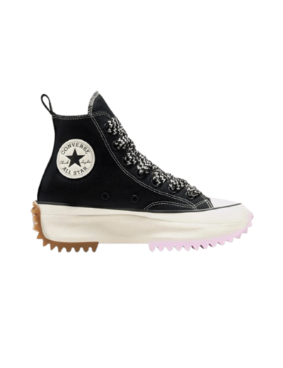 Run Star Hike Hi Black/Pink Foam/Egret