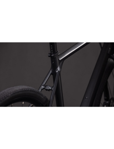 Vélo trekking NULANE PRO Gris/Chrome