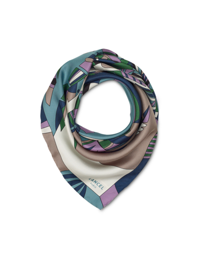 Motif Arabesque - Carré - Petit modèle - Twill de soie