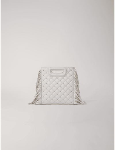 Sac M mini en cuir matelassé à studs