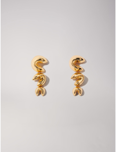 Boucles d'oreilles fortune cookie