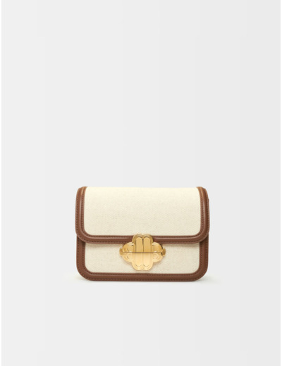 Sac en mix matières et cuir