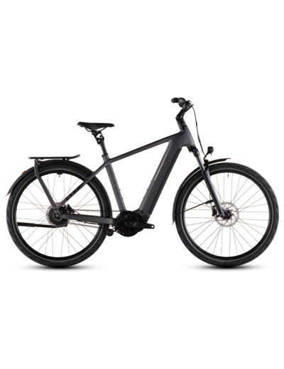 Vélo trekking électrique KATHMANDU HYBRID COMFORT PRO 800 Gris/Noir