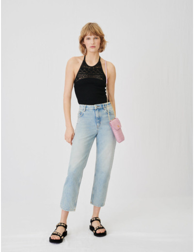 Jean taille haute