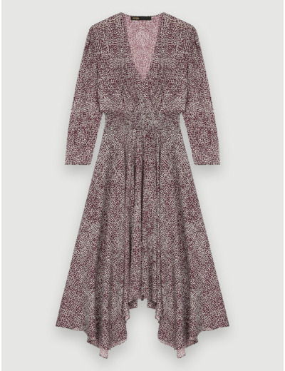 Robe asymétrique imprimée Léopard