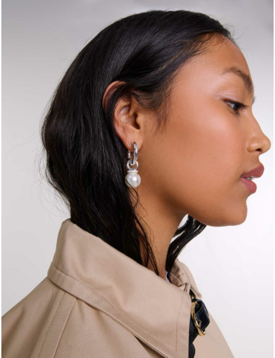Boucles d'oreilles perles