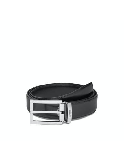 ARTHUR - CEINT 30 ARTHUR ARGENTE BRILLANT - Cuir lisse et métal