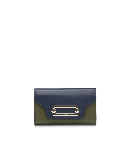 Clic de Lancel - Portefeuille slim rabat - Grand modèle - Cuir lisse