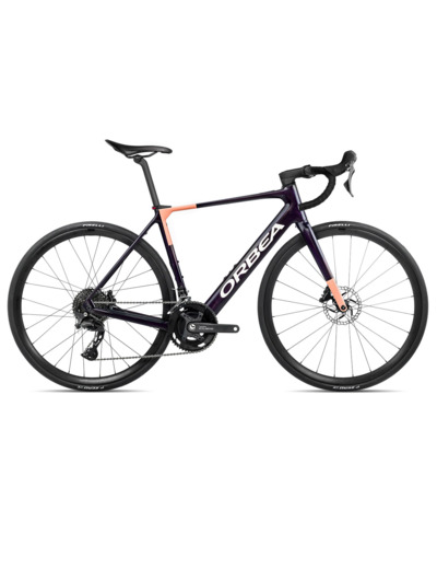 Vélo de route électrique GAIN M40 Violet/Orange