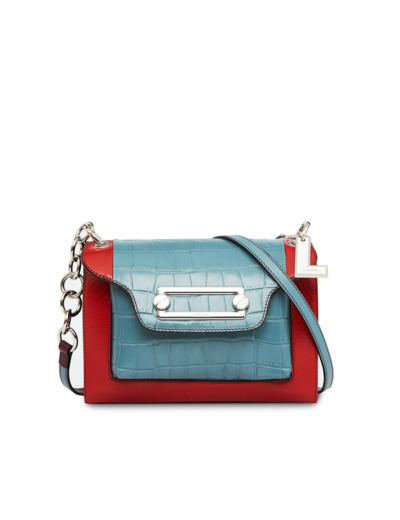 Clic de Lancel - Sac porté croisé - Moyen Modèle - Cuir lisse et façon croco