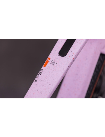 Vélo de gravel NUROAD C:62 SLX Rose/Orange