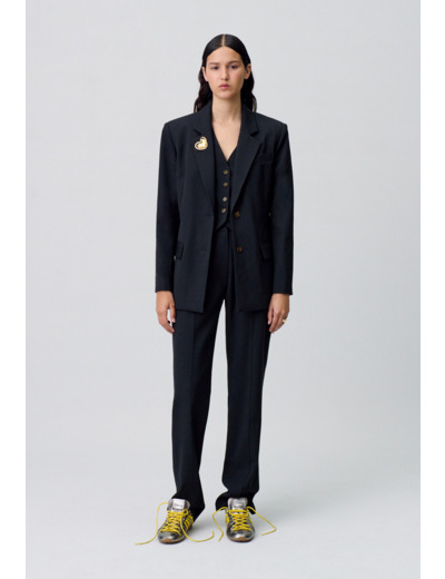 Veste droite tailleur