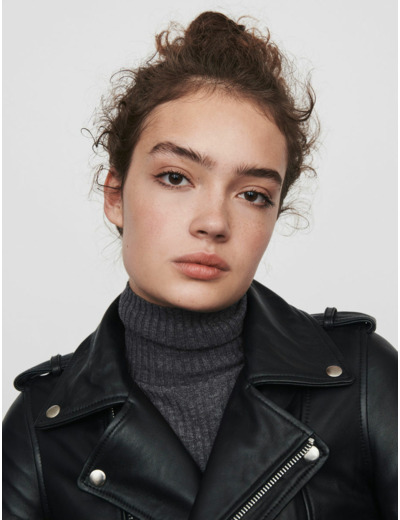 Blouson en cuir