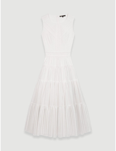 Robe cérémonie à détails fantaisie
