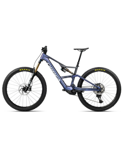VTT tout suspendu électrique RISE LT M10 420W Tanzanite/Carbone