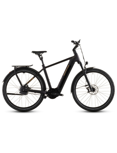 Vélo trekking électrique KATHMANDU HYBRID COMFORT SLX 800 Noir/Or