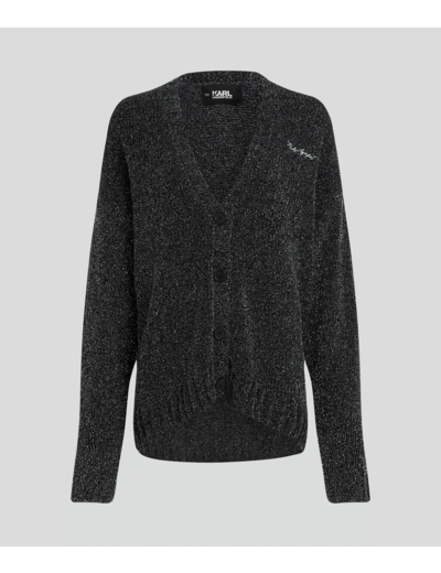 SPARKLE YARN CARDIGAN
