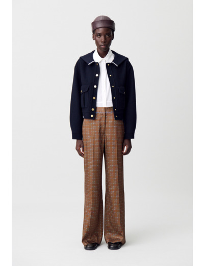 Pantalon fluide imprimé