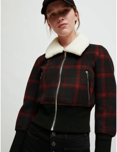 Blouson en double face