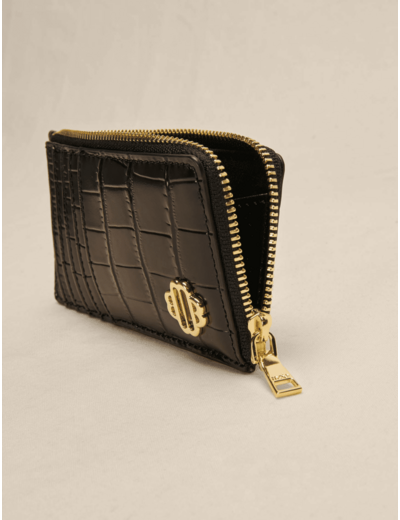 PORTE-CARTES EN CUIR