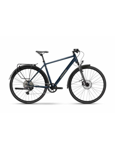 Vélo urbain/trekking DOMINGO X12 PRO HIGH Bleu Nuit