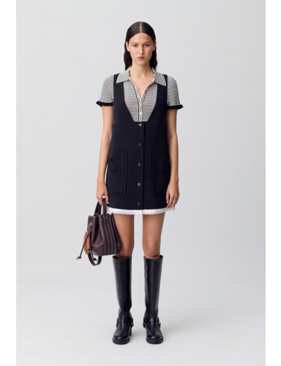 Robe courte chasuble