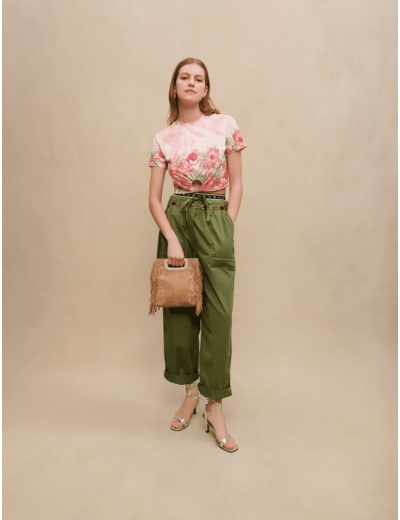 T-shirt fleuri