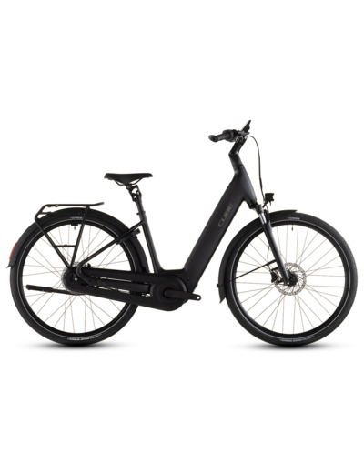 Vélo urbain électrique SUPREME HYBRID COMFORT PRO 600 Gris/Chrome