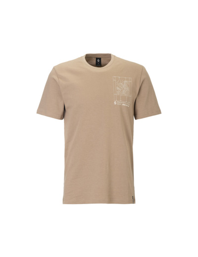 T-shirt manches courtes Homme CASUAL Beige