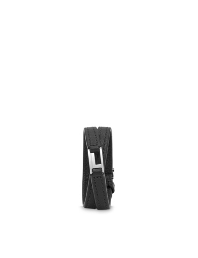 Logo Carré L - Bracelet - Cuir grainé