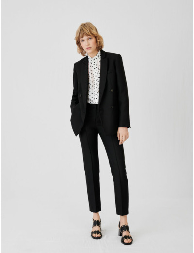 Veste de costume noire