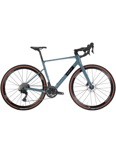Vélo de gravel MANTIK GRX DI2 2X12V Bleu Pétrole