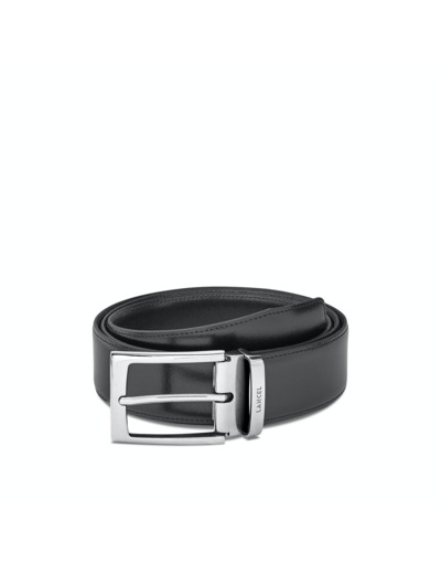 JULES - CEINT 35 JULES RUTHENIUM SATINE - Cuir lisse et métal