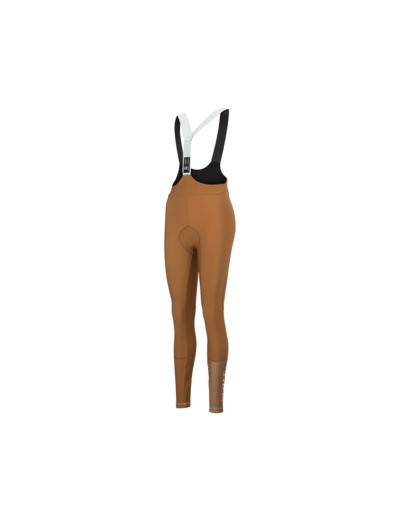 Collant à bretelles Femme RC PRO WARM +++ REMIX Pain Marron