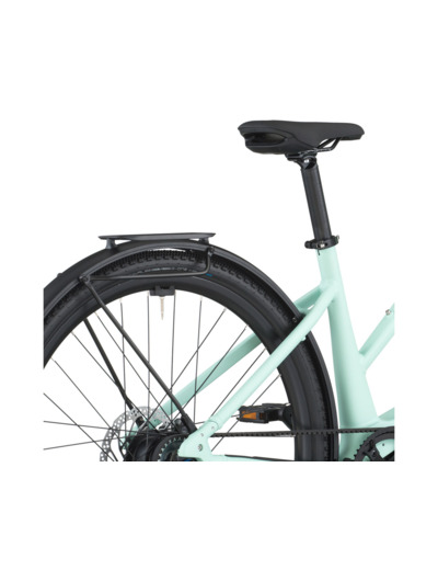 Vélo urbain électrique PASSAGE 10 BELT SLOPE Vert Menthe