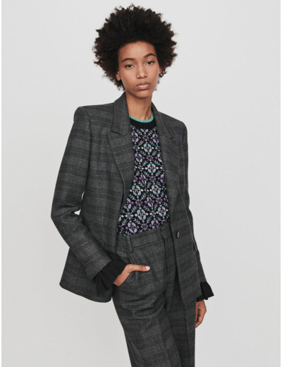 Veste en prince-de-galles