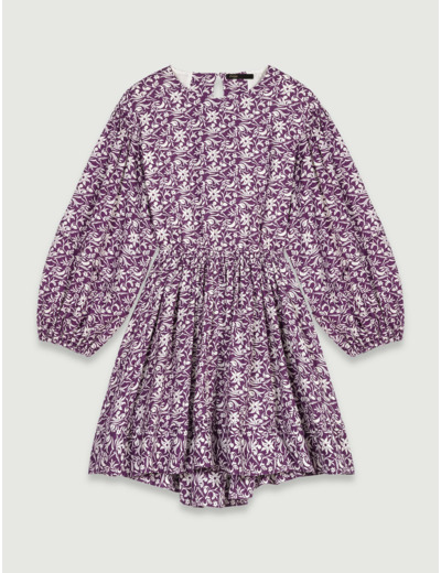 Robe courte évasée