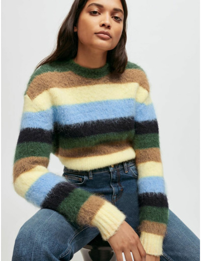 Pull à rayures