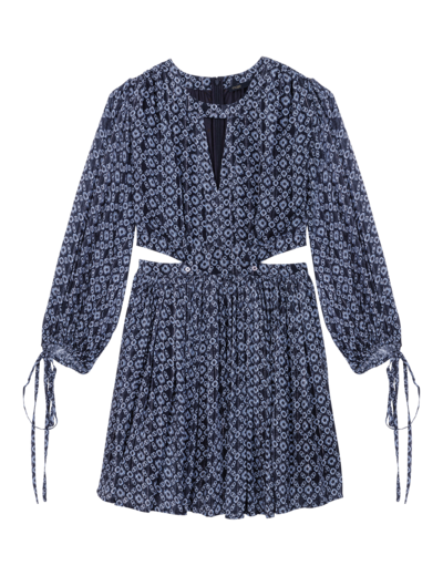 Robe courte imprimé Clover