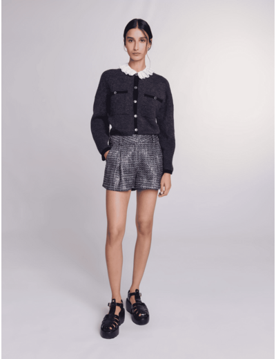 Short en tweed