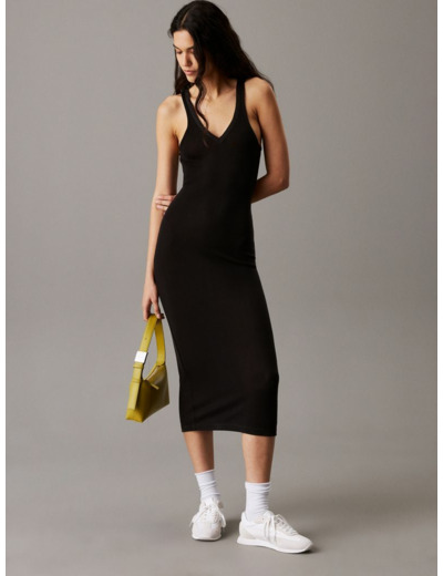 ROBE LONGUE V-COU DOUCE